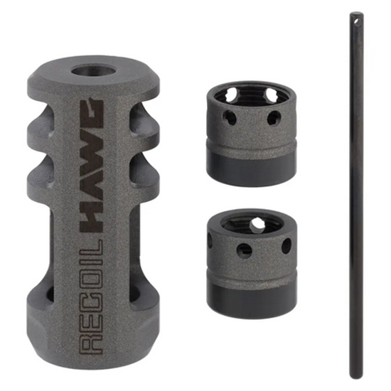 BRO SPORTER RECOIL HAWG MUZZLE BRAKE TUNGSTEN - Hunting Accessories